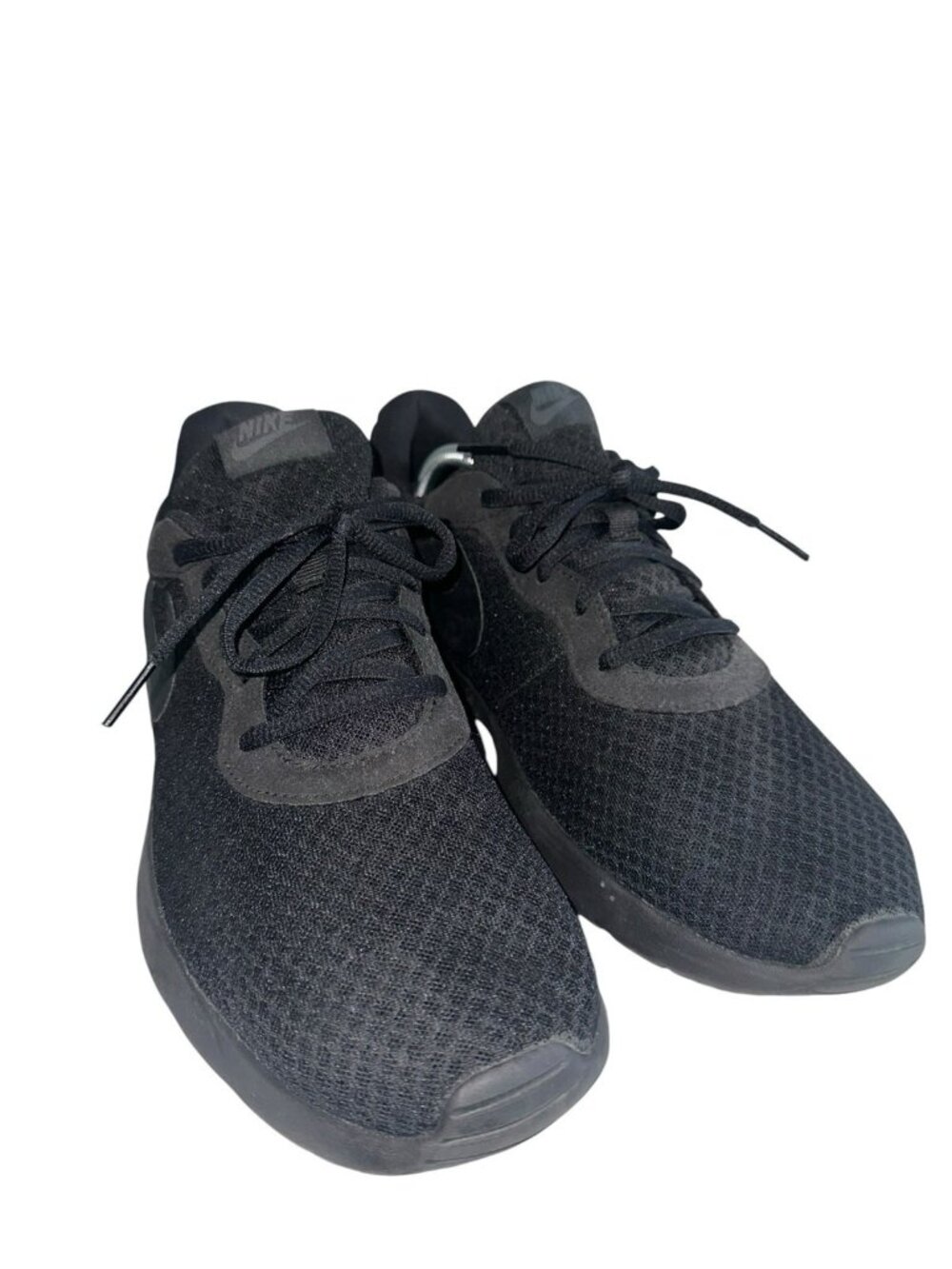 Nike Tanjun Shoes Mens Size 13 Black Mesh Running Athletic Sneakers 812654-001